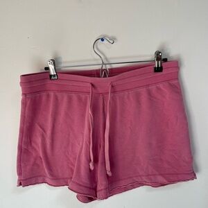 Mossimo Supply Co. Pink Ribbed Shorts